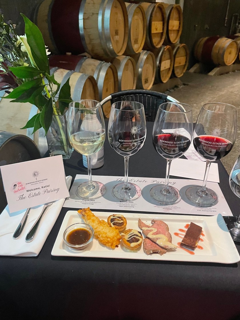 Curated visual reference: Fresh Look at Boxwood Estate Winery Estate Pairing Review