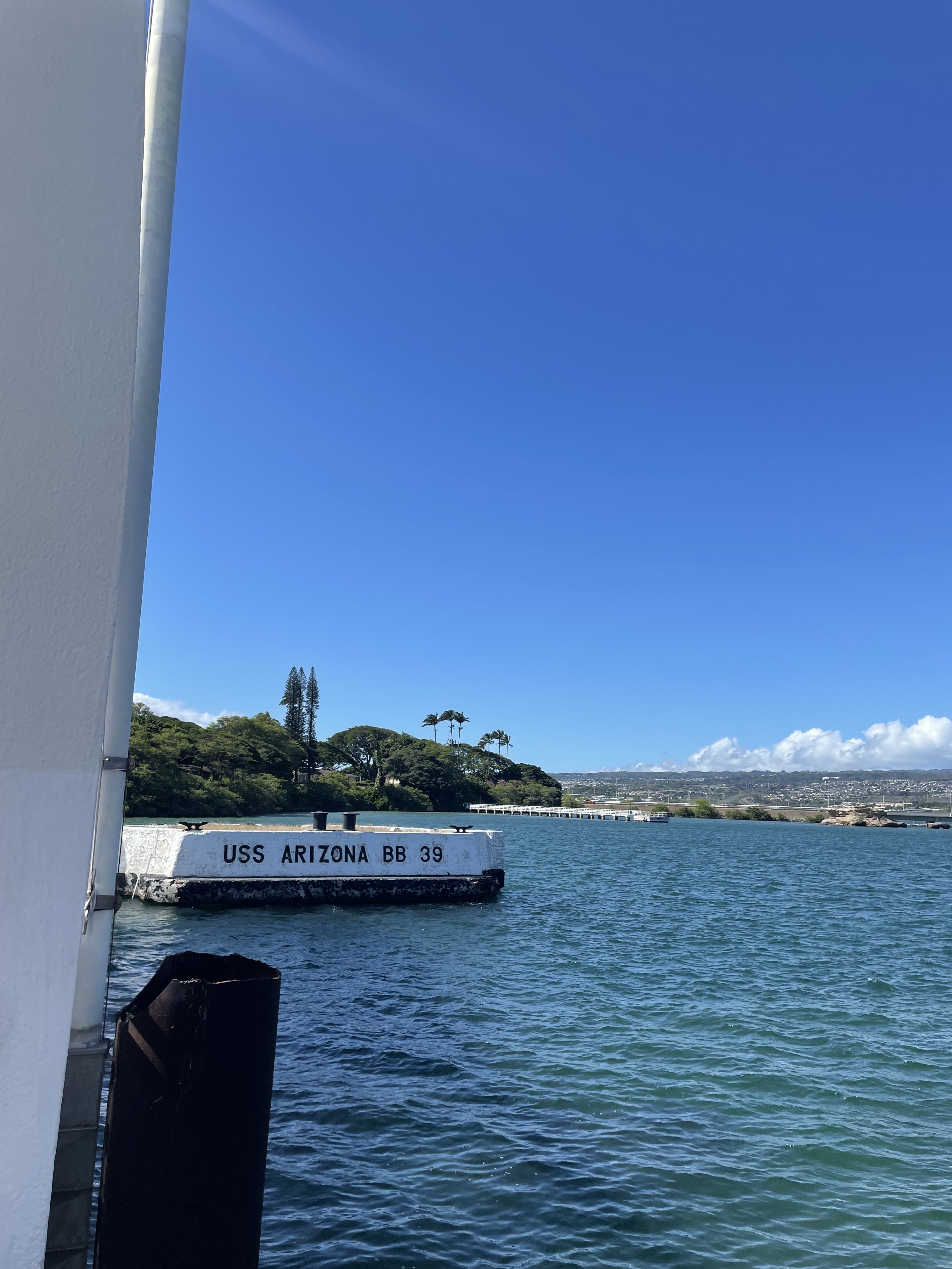 USS Arizona at Pearl Harbor