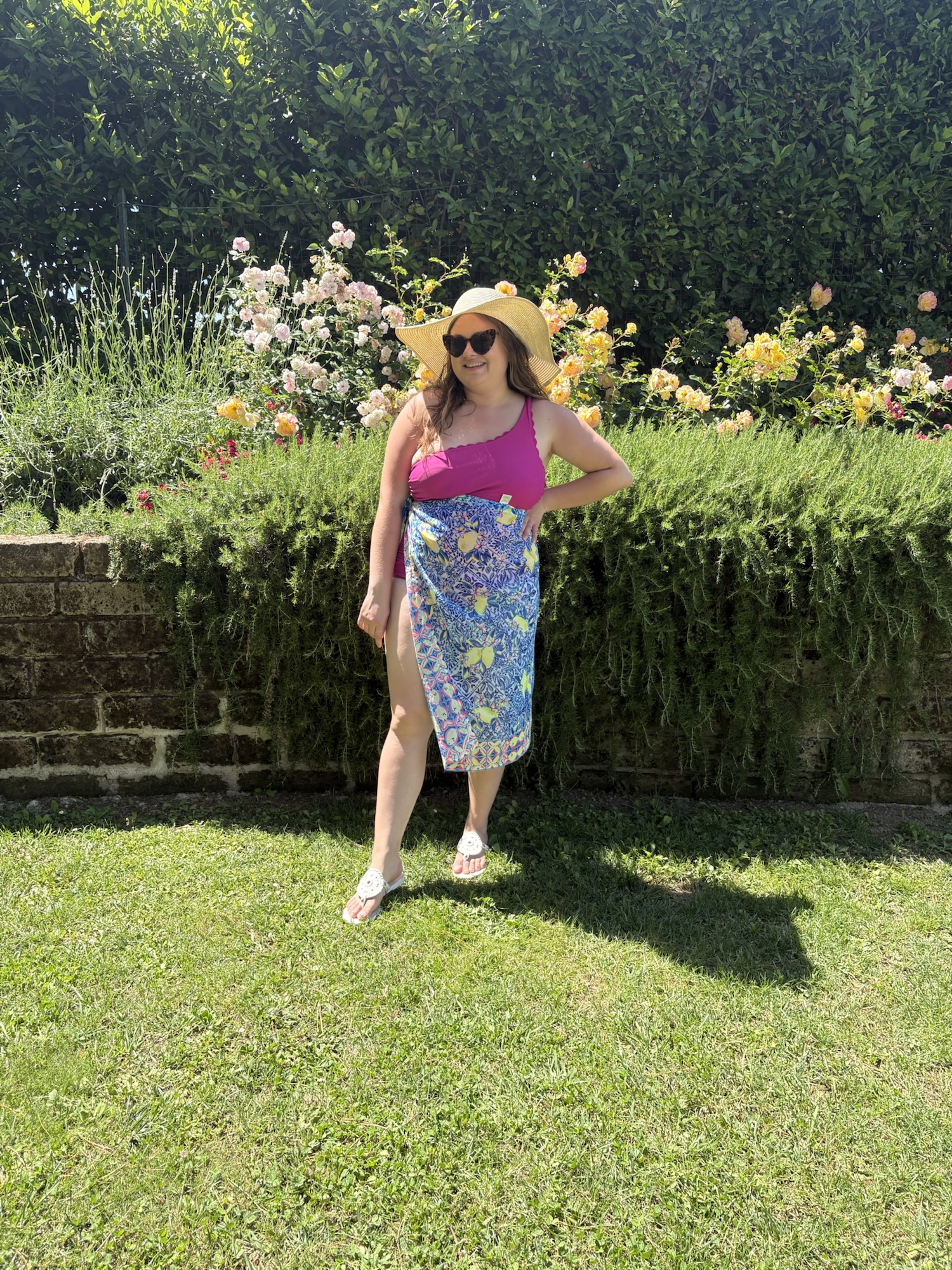 summer resort preppy outfit by pink chickadee